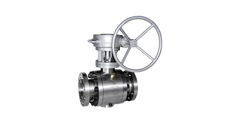 不銹鋼渦輪球閥圖